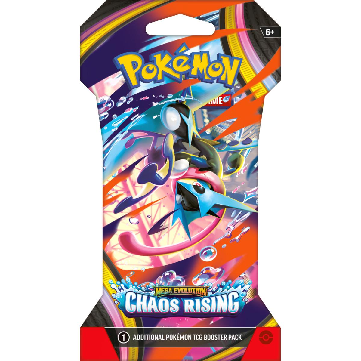 Pokemon TCG Chaos Rising Sleeved Booster 144ct (ME04) | Mad Al